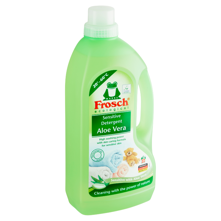 E-shop Frosch Ecological Prací prostředek sensitive aloe vera 22 praní 1,5l