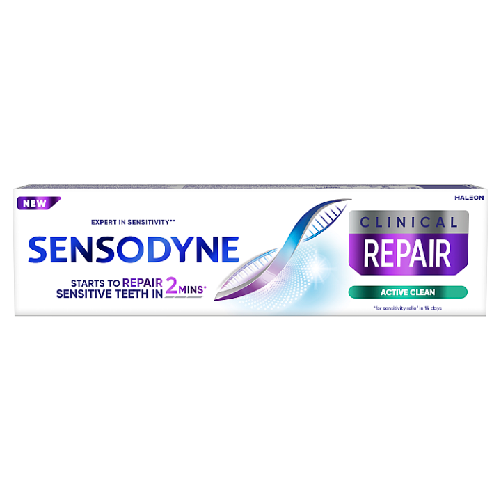 Sensodyne Clinical Repair Active Clean zubní pasta s fluoridem 75ml