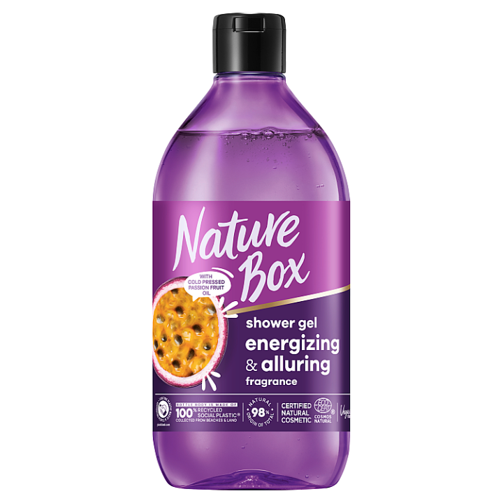 E-shop Nature Box Sprchový gel s energizující & svůdnou vůní 385ml