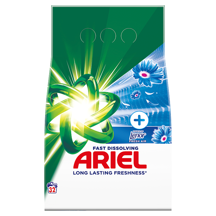 E-shop Ariel Prací Prášek 1.76kg, 32 Praní, +Touch Of Lenor Fresh Air