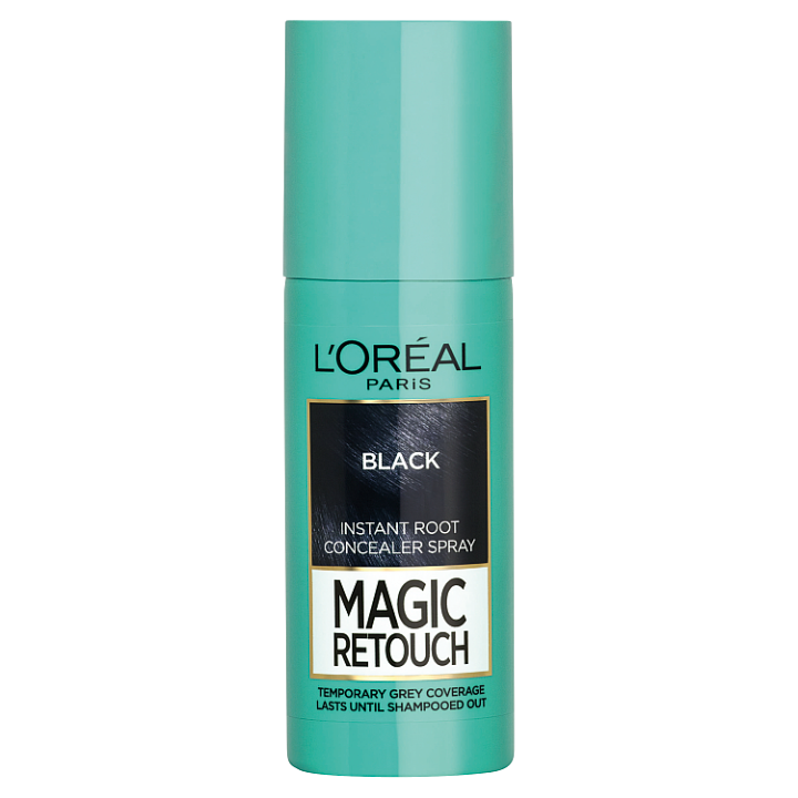 L'Oréal Paris Magic Retouch Sprej pro okamžité zakrytí odrostů černá 75ml