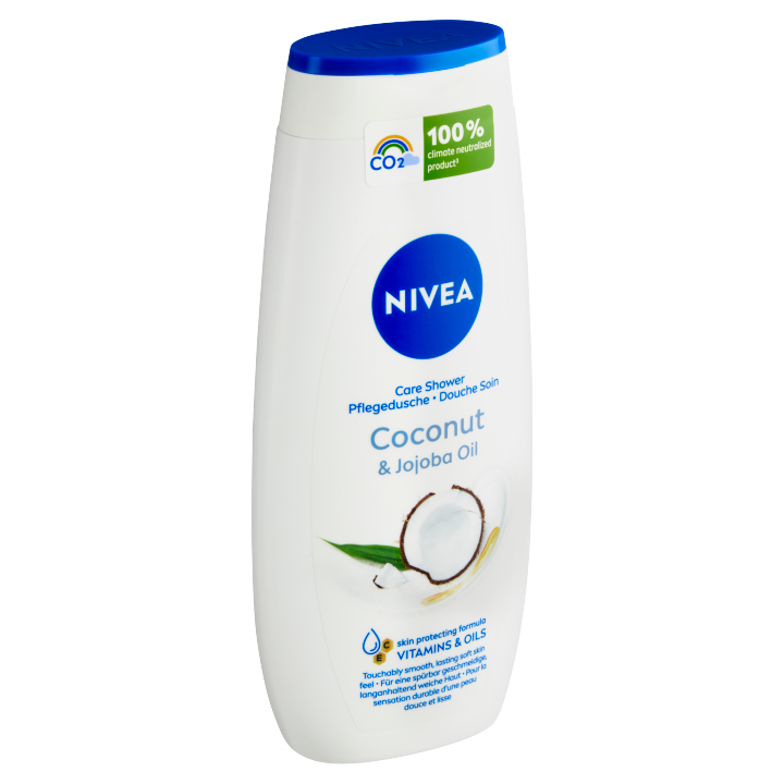 E-shop Nivea Coconut & Jojoba Oil Pečující sprchový gel 250ml