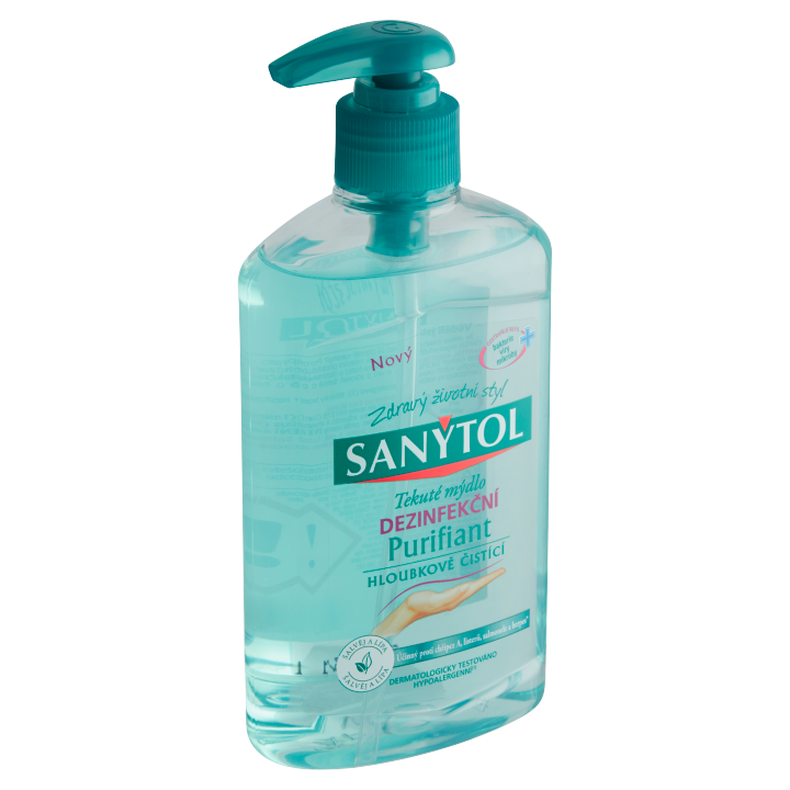 E-shop Sanytol Dezinfekční mýdlo Purifiant 250ml