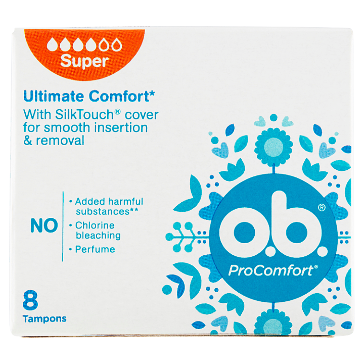 E-shop O.B. ProComfort Super tampony 8 ks