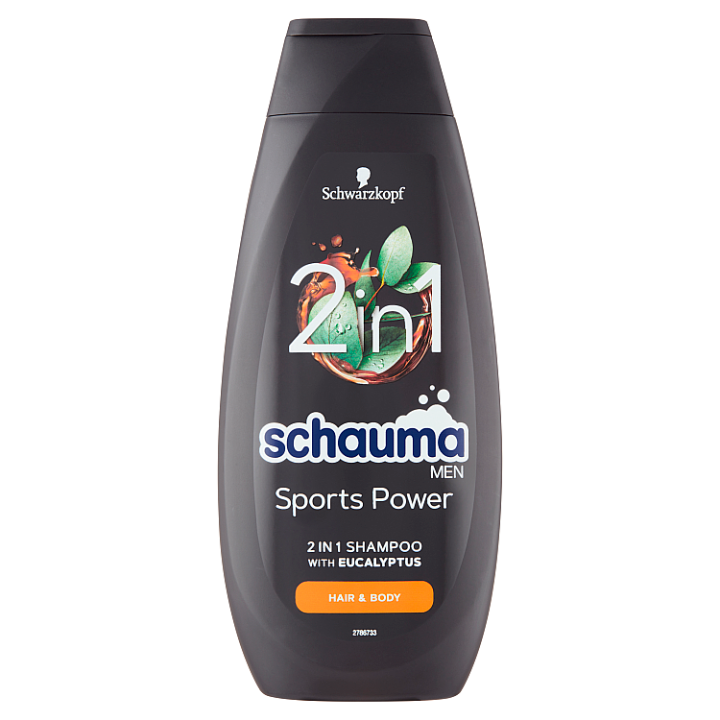 E-shop Schauma Men Sports Power 2v1 šampon 400ml