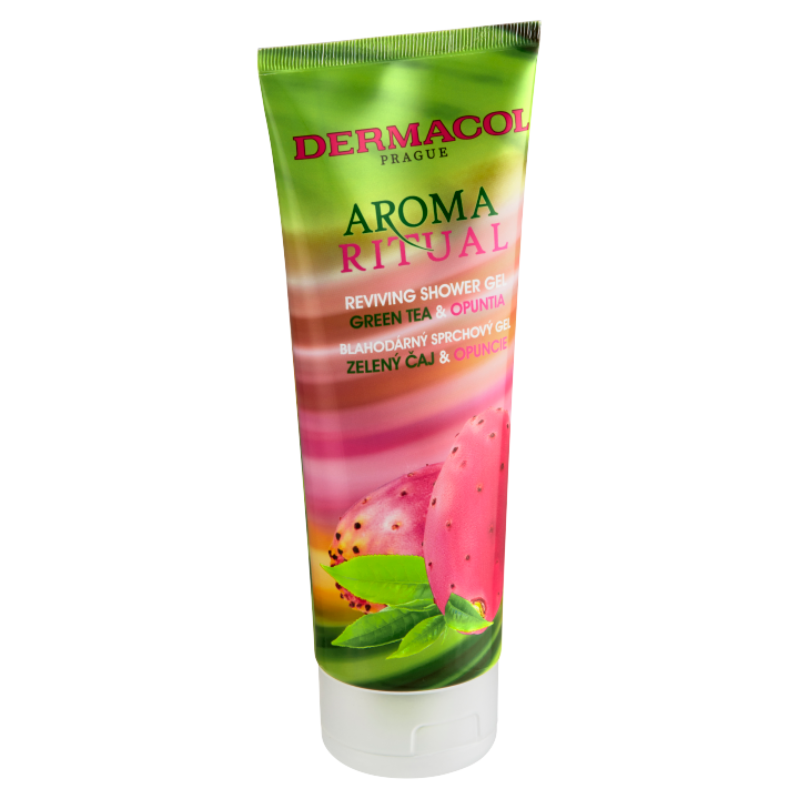 E-shop Dermacol Aroma Ritual sprchový gel Zelený čaj a Opuncie