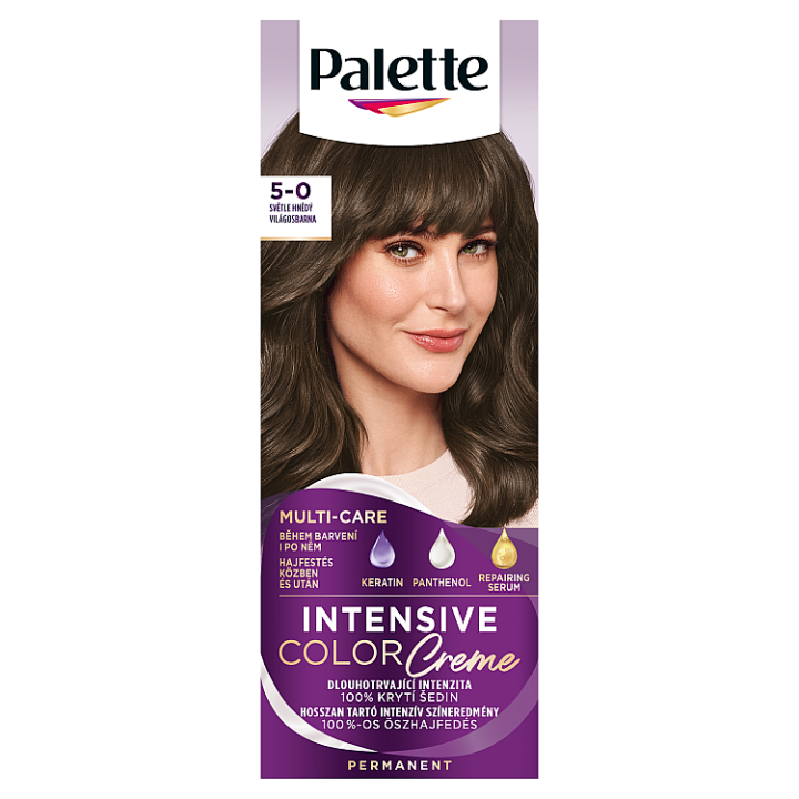E-shop Palette Intensive Color Creme barva na vlasy Světle hnědý 5-0
