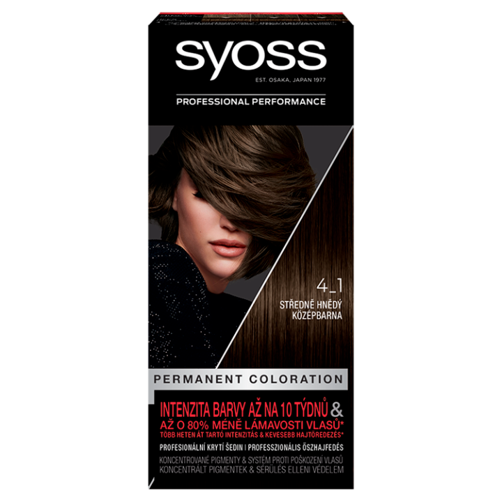 E-shop Syoss barva na vlasy Středně Hnědý 4_1