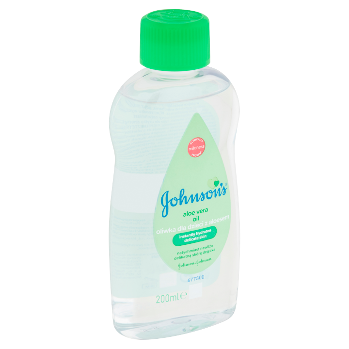 E-shop Johnson's Dětský olej s aloe vera 200ml