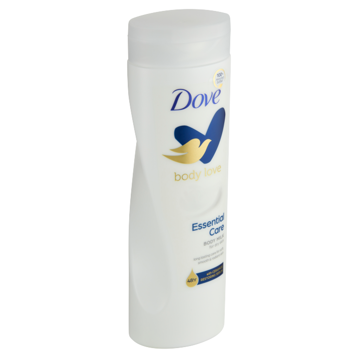 E-shop Dove Body Love Essential Care tělové mléko pro suchou pokožku 400ml