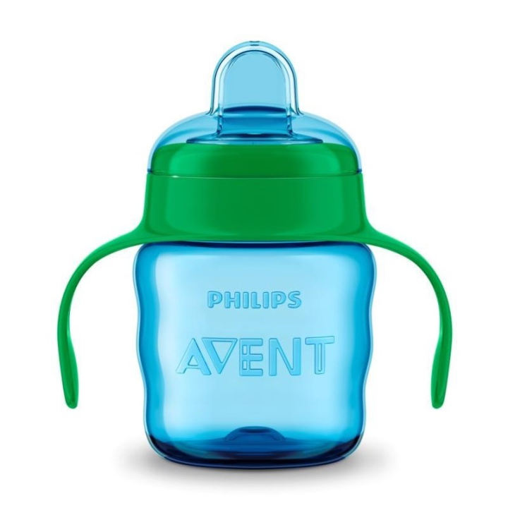 Philips AVENT Hrneček pro první doušky Classic 200 ml s držadly chlapec