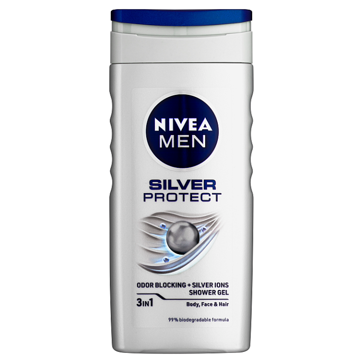 E-shop Nivea Men Silver Protect Sprchový gel 250ml