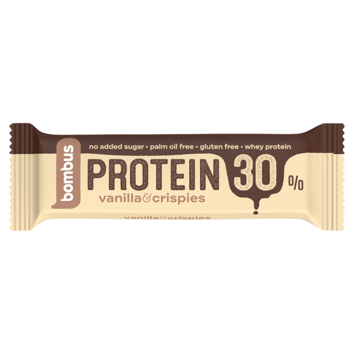 E-shop Bombus Protein 30% vanilla & crispies 50g