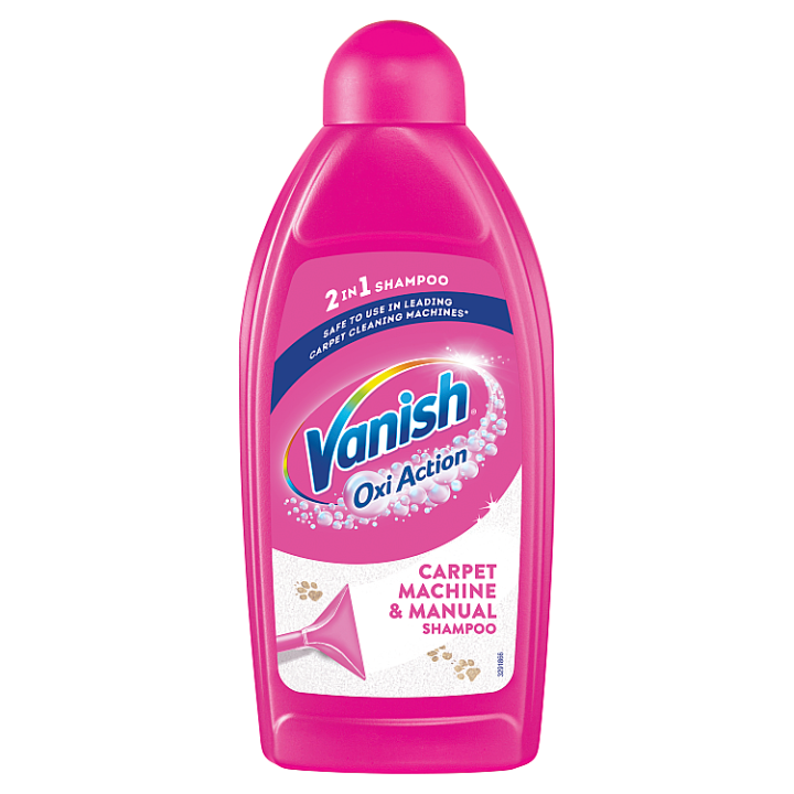 E-shop Vanish Oxi Action 2v1 šampon na strojní a ruční čištění koberců 500ml