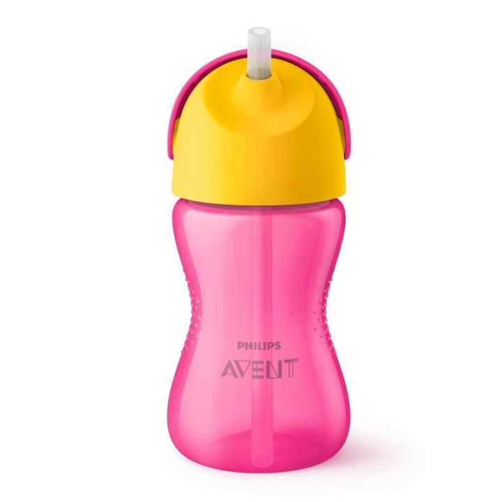 Philips AVENT Hrneček s ohebným brčkem 300 ml dívka