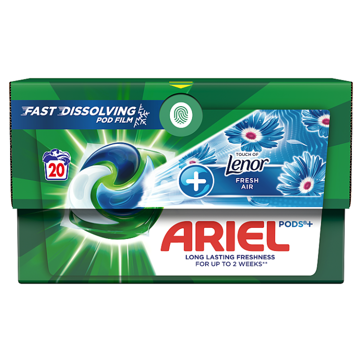E-shop Ariel All-in-1 PODS, Tekutý Prací Prostředek V Kapslích, 20 Praní