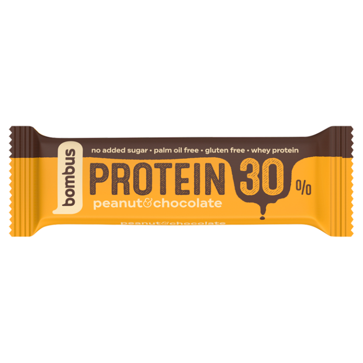 E-shop Bombus Protein 30% peanut & chocolate 50g