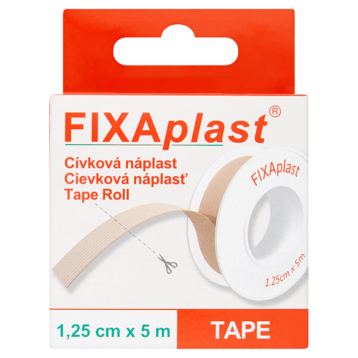 E-shop Fixaplast Cívková náplast 1,25cmx5m