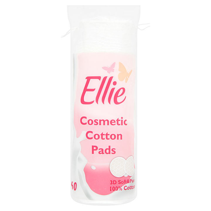 E-shop Ellie Kosmetické vatové polštářky 60 kusů