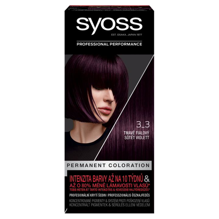 E-shop Syoss barva na vlasy Tmavě Fialový 3_3