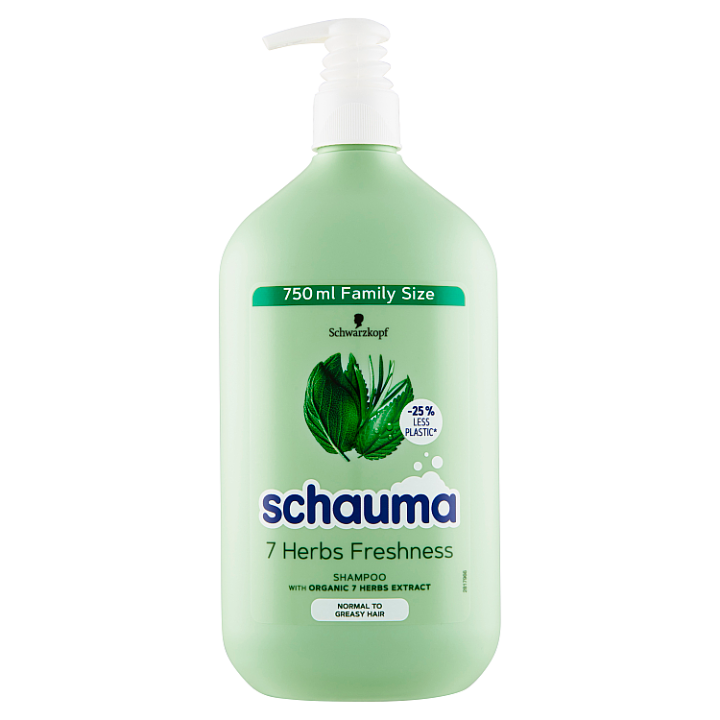 E-shop Schauma 7 Herbs Freshness šampon 750ml
