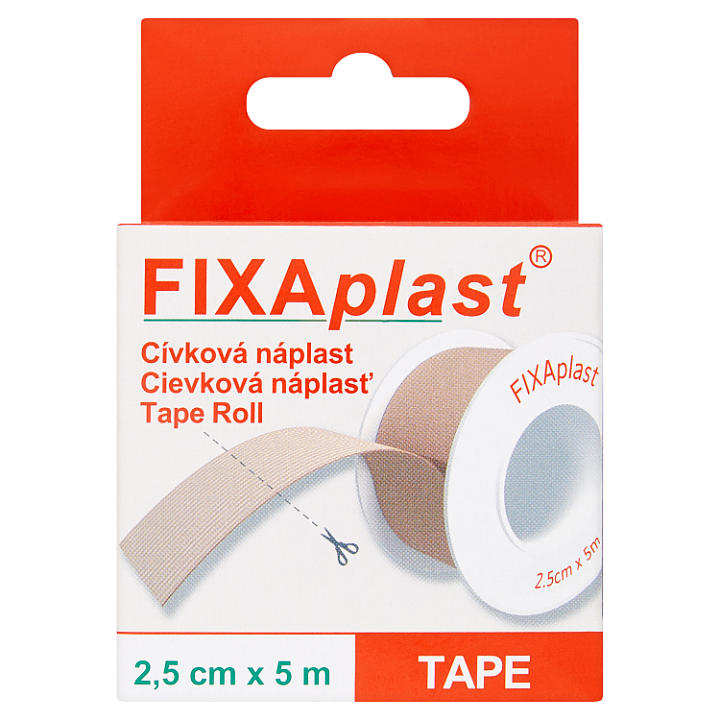 E-shop Fixaplast Cívková náplast 2,5cmx5m