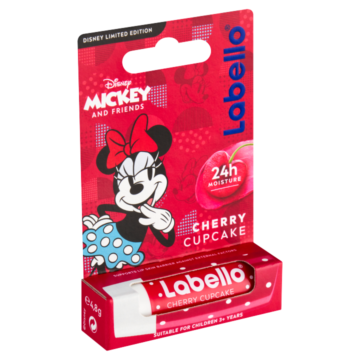 E-shop Labello Cherry Shine Pečující balzám na rty - Limited Disney Edition 4,8g