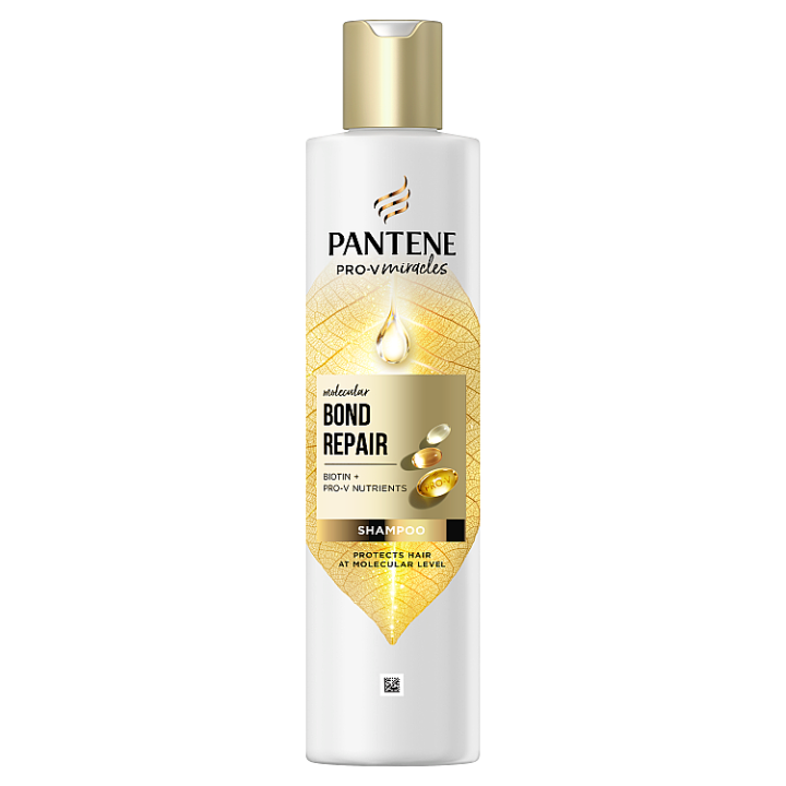 E-shop Pantene Molecular Bond Repair Šampon s Biotinem 250 ml, Koncentrované Složení Pro-V
