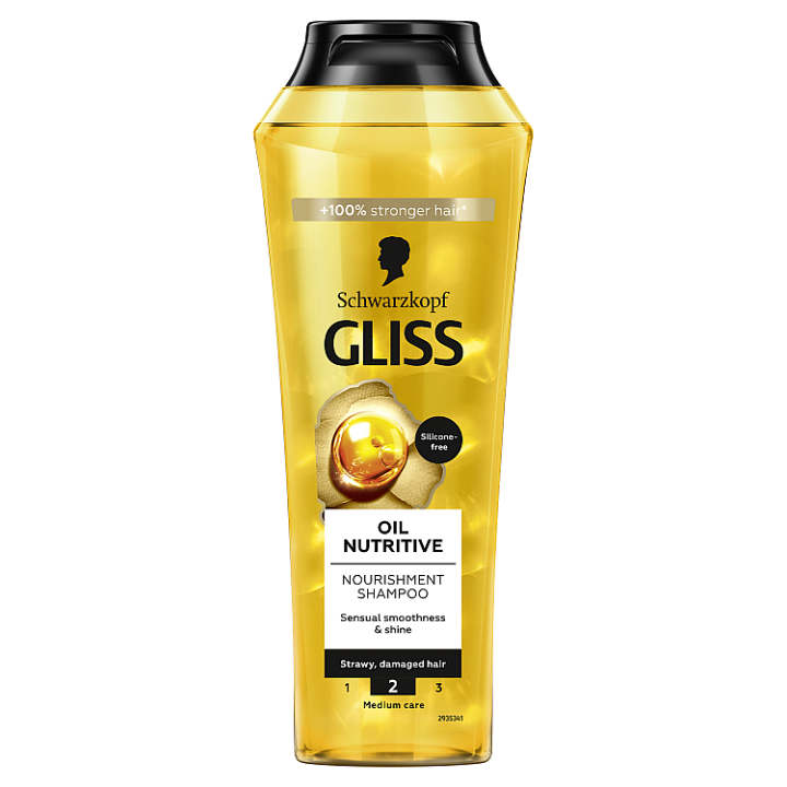 E-shop Schwarzkopf Gliss Oil Nutritive Vyživující šampon 250ml