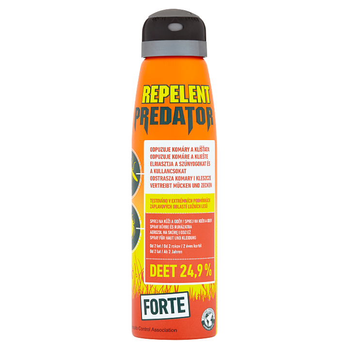 E-shop Predator Repelent Forte proti komárům a klíšťatům 150ml