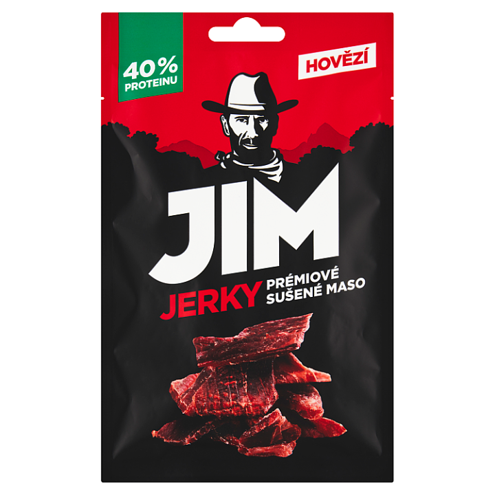 Jim Jerky Prémiové sušené maso hovězí 23g