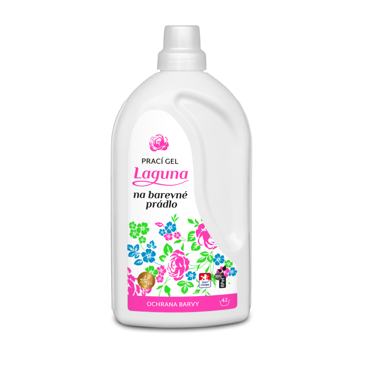 E-shop Laguna prací gel 1,5L barevné prádlo. 42 pracích dávek