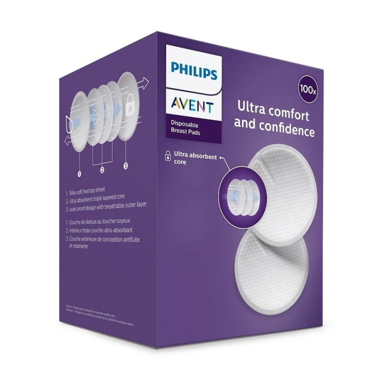 E-shop Philips AVENT Prsní vložky jednorázové 100 ks