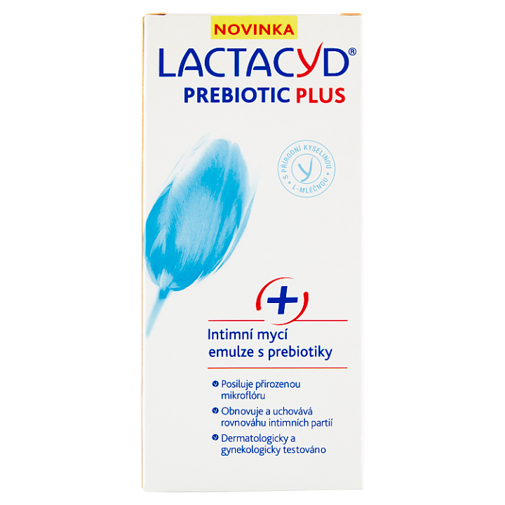 E-shop Lactacyd Prebiotic Plus intimní mycí emulze s prebiotiky 200ml