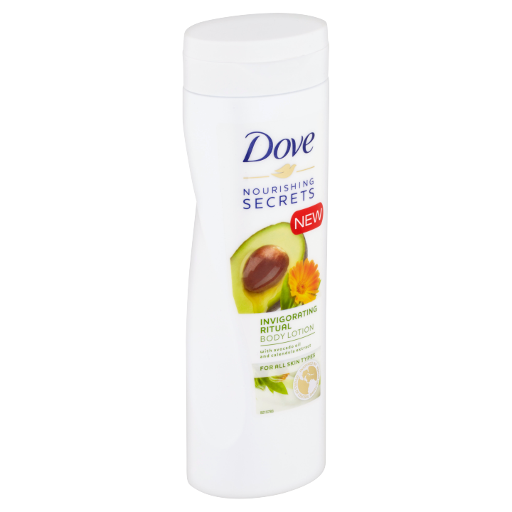 E-shop Dove Povzbuzující Rituál tělové mléko s avokádovým olejem a extraktem z měsíčku lékařského 400ml
