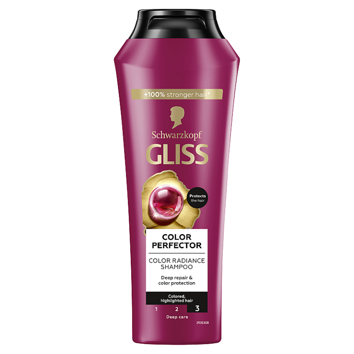 Schwarzkopf Gliss Color Perfector rozjasňující šampon 250ml
