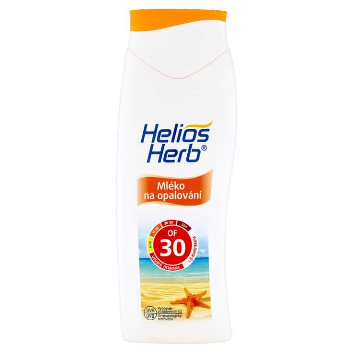 Helios Herb Mléko na opalování OF 30 200ml
