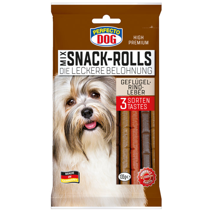 E-shop Perfecto Dog Snack Rolls mix 15ks