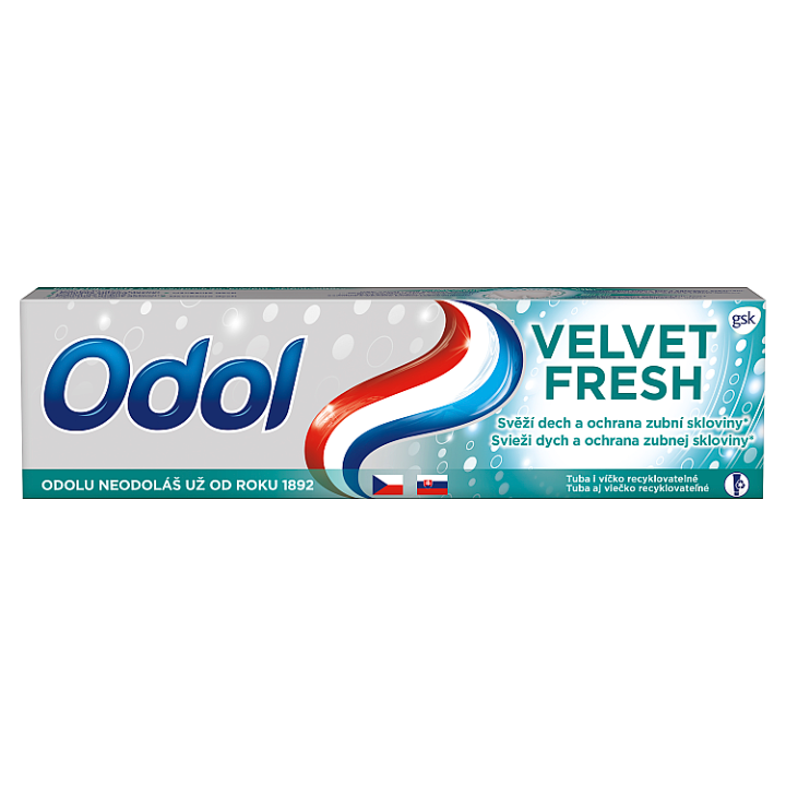 E-shop Odol Velvet Fresh zubní pasta s fluoridem 75ml