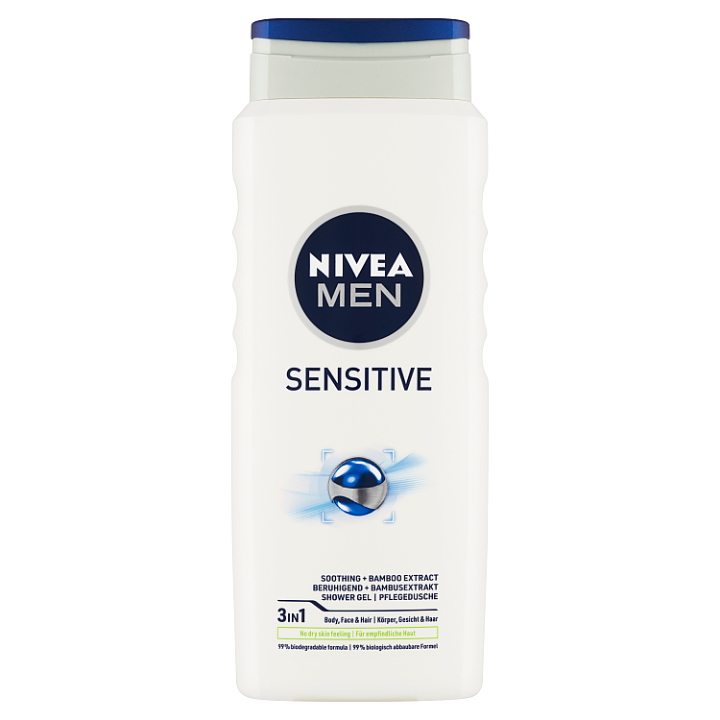 E-shop Nivea Men Sensitive Sprchový gel 500ml