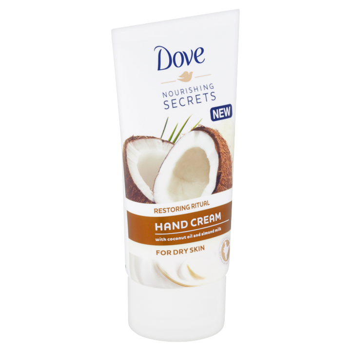 Fotografie Dove Restoring Care krém na ruce s kokosem 75 ml