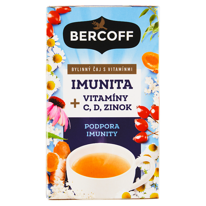 E-shop Bercoff Imunita bylinný čaj s vitamíny 16 x 1,5g (24g)