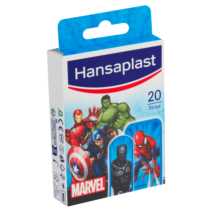 E-shop Hansaplast Marvel Dětské náplasti 20 ks