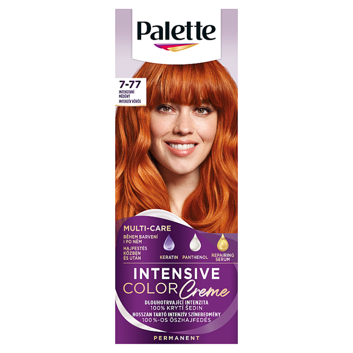 E-shop Palette Intensive Color Creme barva na vlasy Intenzivní měděný 7-77