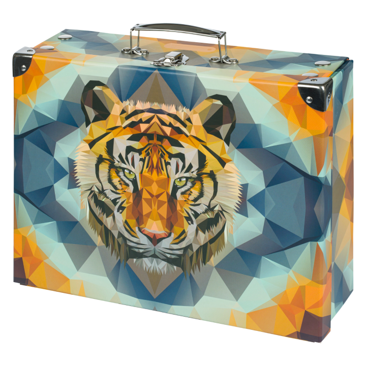 E-shop BAAGL Skládací školní kufřík Tiger s kováním