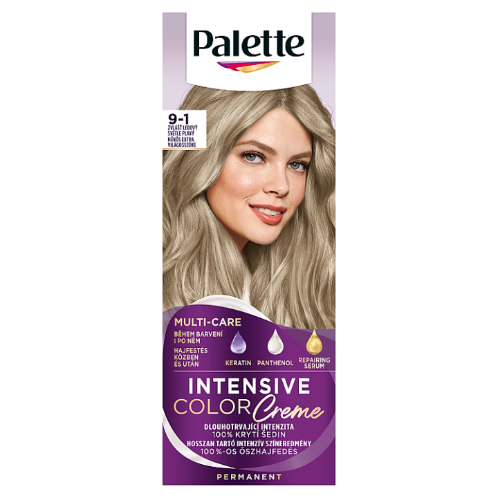 E-shop Palette Intensive Color Creme barva na vlasy Zvlášť ledový světle plavý 9-1