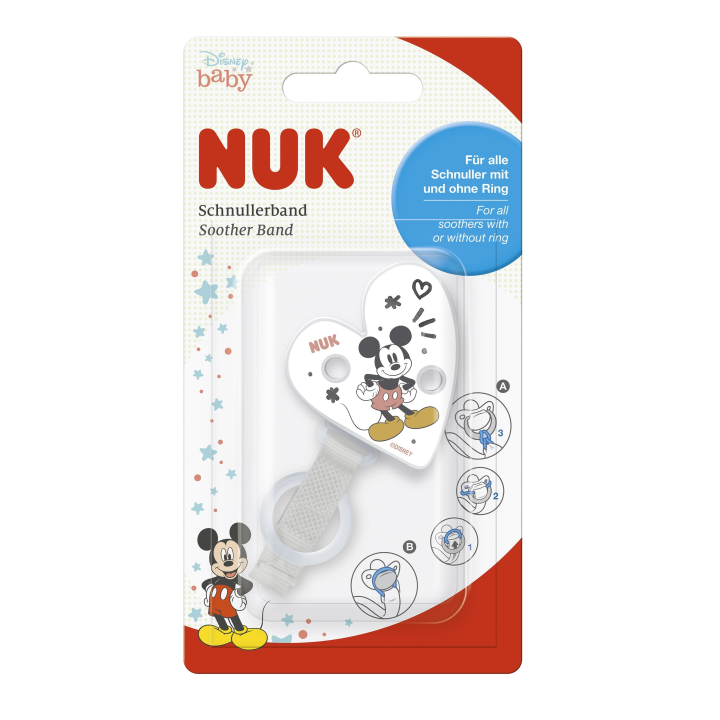 NUK Stužka na dudlík DISNEY Mickey