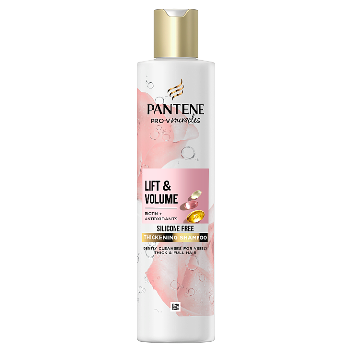 E-shop Pantene Pro-V Miracles Lift'N'Volume Šampon pro Husté Vlasy s Biotinem 250ml. Bez Silikonů