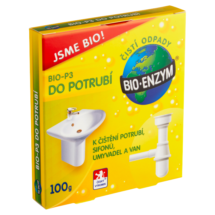 Bio-Enzym Bio-P3 do potrubí 100g