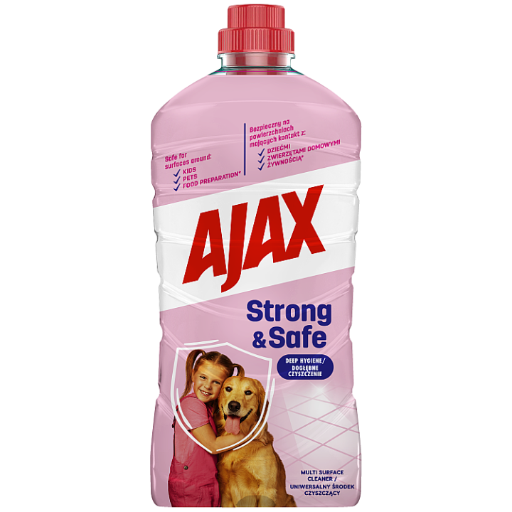 E-shop Ajax Strong & Safe víceúčelový čisticí prostředek 1000 ml